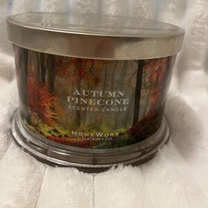 Autumn Pinecone Scented Candle - Multicolor